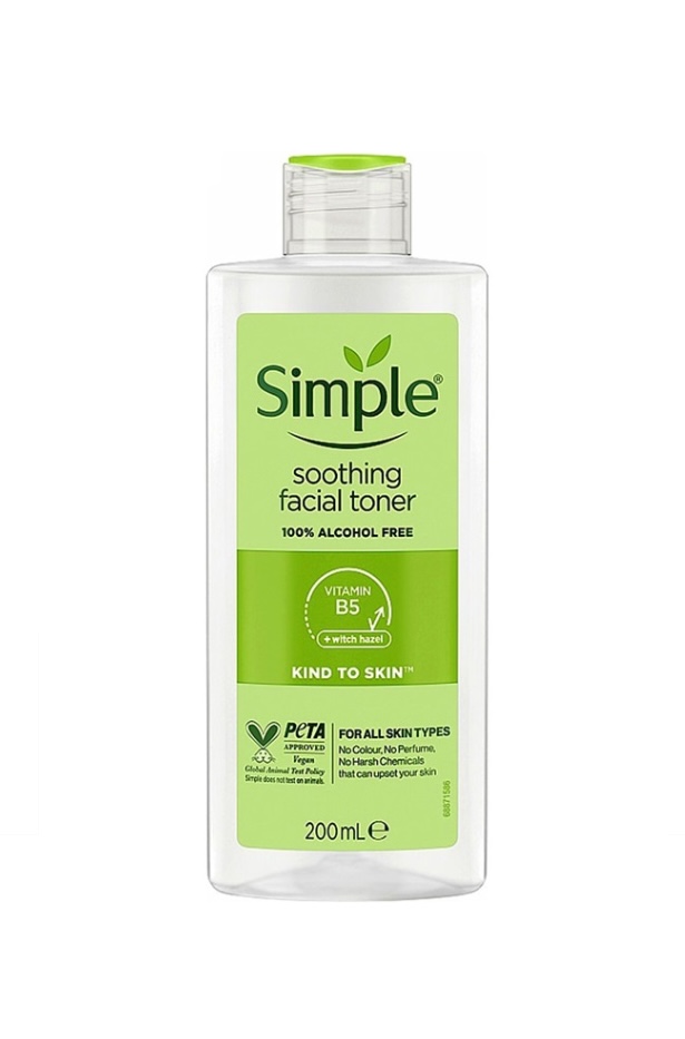 تونر سیمپل مدل kind to skin حجم 200 میلی لیتر